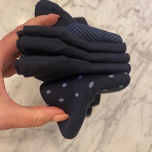 NIP 5 PAIR Tommy Hilfiger Dress Socks. Dots / Striped / Solid A+. Orig package